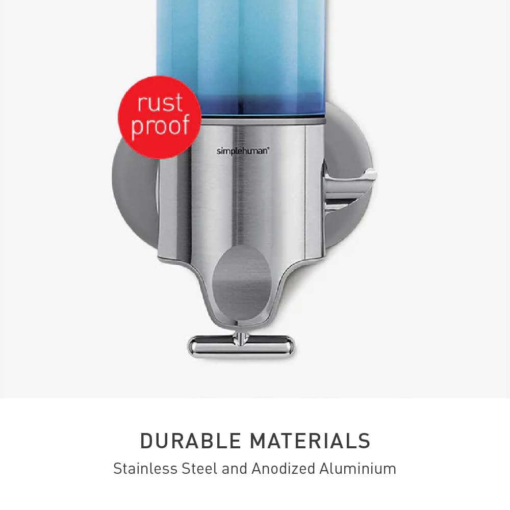 simplehuman ウォールマウント ディスペンサー 444ml×3 よろずやマルシェ本店 | Simplehuman ディスペンサー ウォールマウント